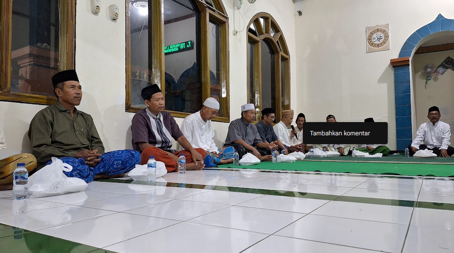 Dusun Tegalwaringin, awali sebagai tempat istighosah Rutin se Ranting NU Tunggulwulung pada tahun 2024